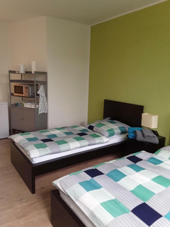 Pension Zum Bauhof Zwickau Exterior foto
