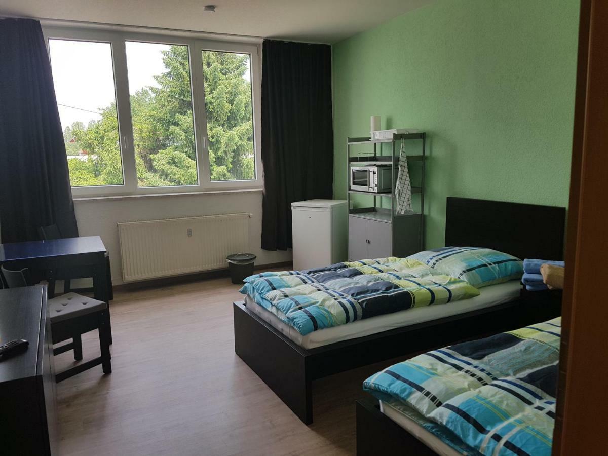 Pension Zum Bauhof Zwickau Exterior foto